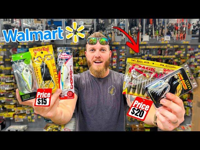 Fishing w/ MOST EXPENSIVE Walmart Lures (Worth the $$$?)