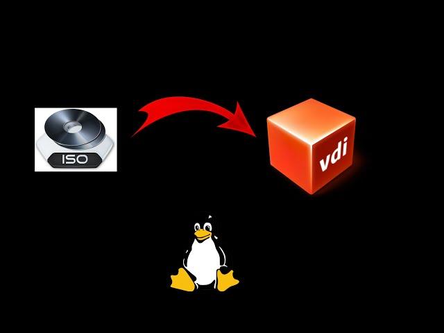 Conversion: ISO & IMG to VDI