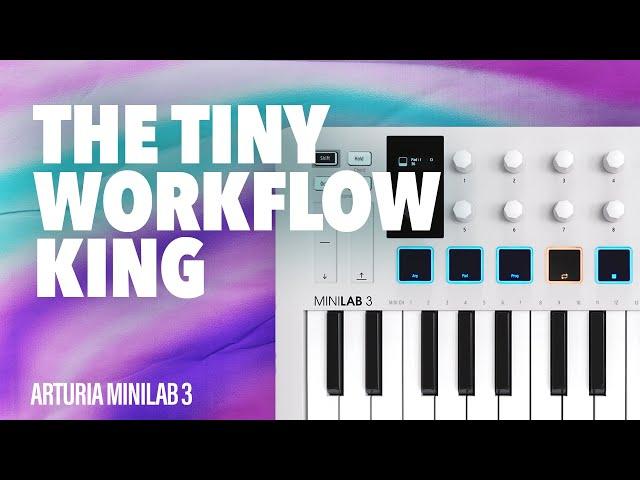 Arturia Minilab 3 has the CLEANEST workflow!