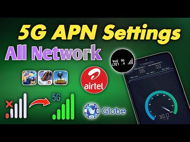 airtel apn settings 5g 2024 for all networks 2024