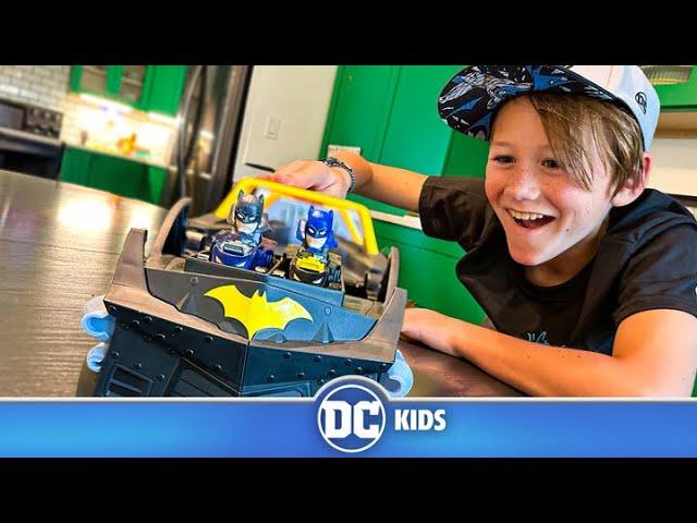 KIDS2KIDS BATMAN RACING SHOWDOWN! We Found the Fastest Hot Wheels Batmobile | @dckids