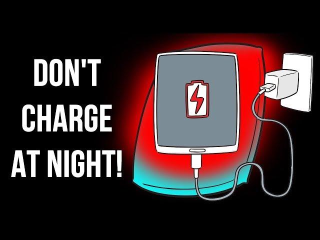 Stop Charging Your Phone at Night, Here's Why