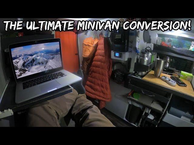 Fully Converted Chevy Minivan for Living the Dream - Van Tour