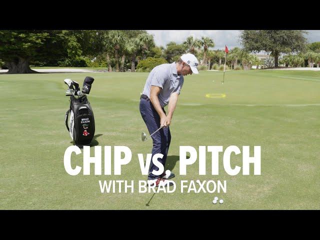 The Pitch Shot vs. The Chip Shot with Brad Faxon | Titleist Tips