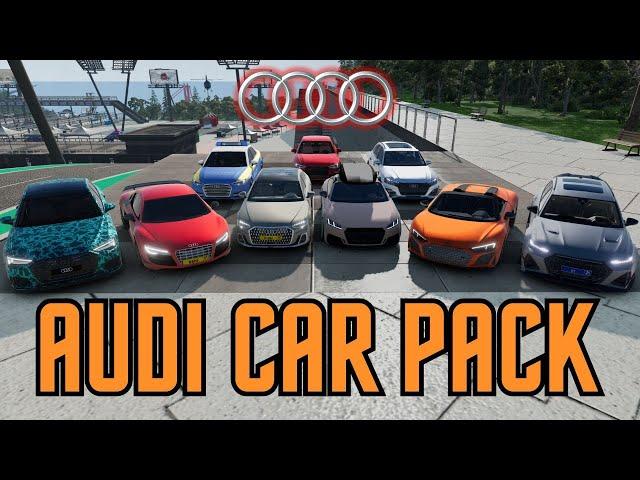 2024 BEST BeamNG Drive Car Mods [AUDI Car Pack] [Download Link]