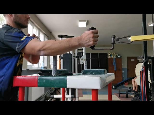 Bozhidar Simeonov Armwrestling Hook Training