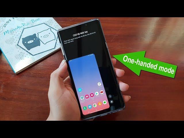 How to enable One-handed mode on Samsung Phone