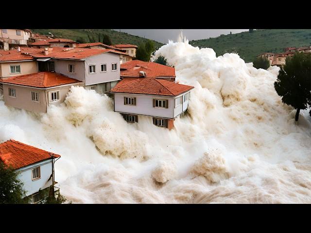 Cities are cut off from the world! Historic floods hit Switzerland and Italy