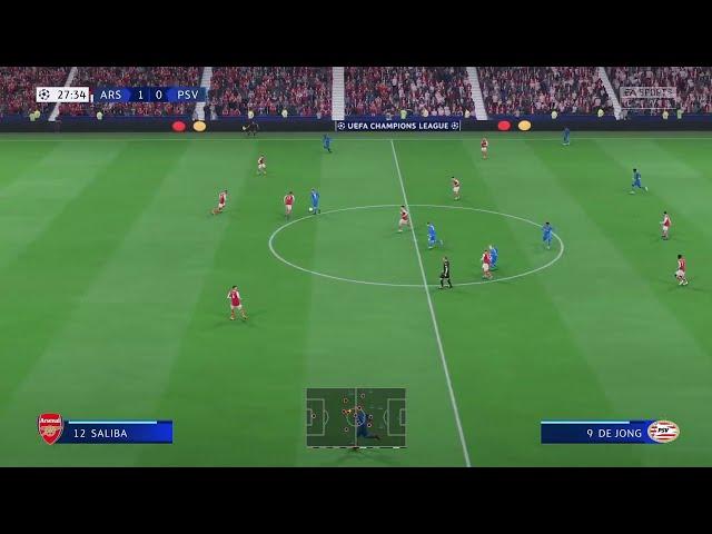 FIFA 23 Gameplay | Arsenal vs PSV | Champions League - 2023/2024