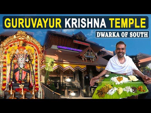 Guruvayur Krishna Temple | Kerala Food Tour | Kerala Tourist Places in Hindi | South Indian Temples