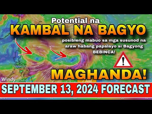 pre-BAGYONG FERDIE, MAY KASUNOD? ️ | WEATHER UPDATE TODAY | ULAT PANAHON TODAY | LAGAY NG PANAHON