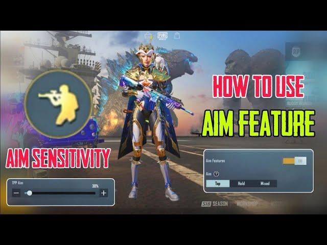 WHAT IS TPP AIM AND FPP AIM| AIM FEATURE PUBG MOBILE| PUBG MOBILE 1.4.0 NEW FEATURES