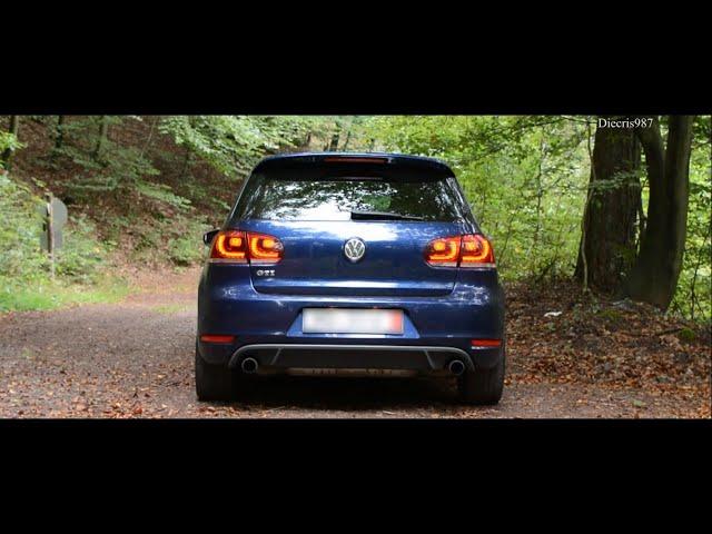 VW Golf 6 GTI Exhaust - Motor & Driving Sound - Diecris987