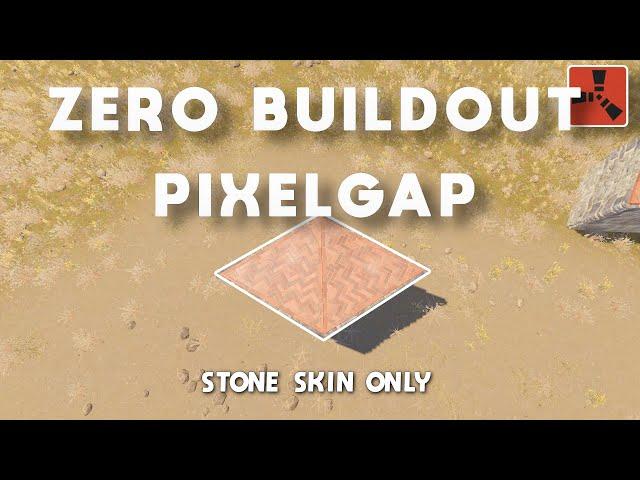 RUST - Zero Buildout Pixelgap Skin Bunker (Stone Only P2W?) - 2024 TIPS? TRICKS?