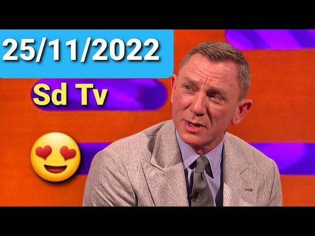 FULL Graham Norton Show 25/11/2022 Daniel Craig, Clive Myrie, Fleur East, Ian McKellen, John Bishop