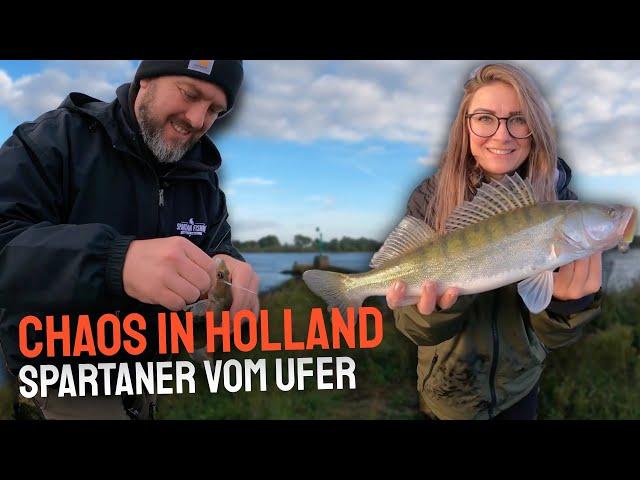 Raubfischangeln am Fluss | Zanderangeln an der Waal | Buhnenangeln in Holland