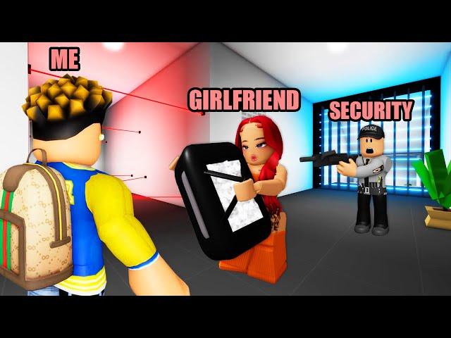 NEW BROOKHAVEN RP BANK HEIST WITH BADDIE GIRLFRIEND! (Roblox)