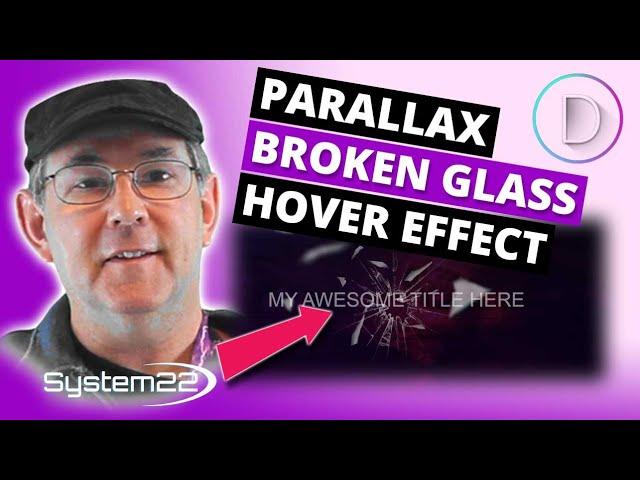 Divi Theme Parallax Broken Glass Hover Effect 