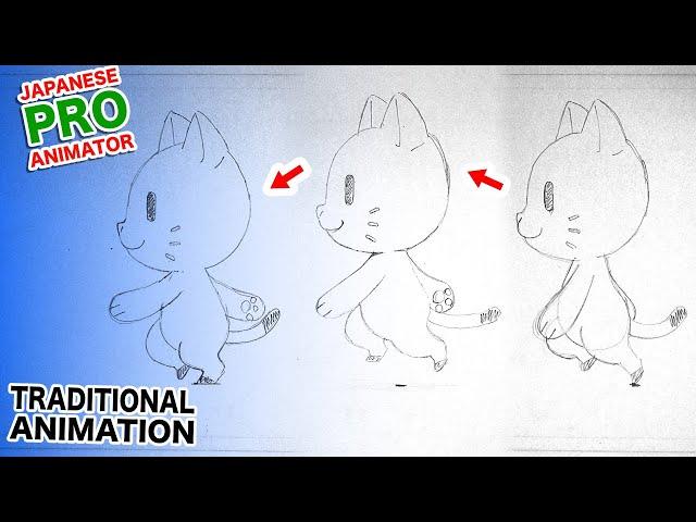 Hand drawn Anime - Neko Skip!｜Japanese PRO Animator