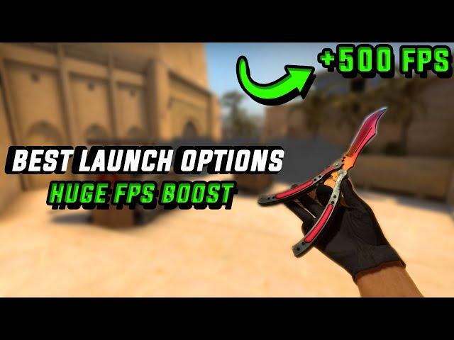 CSGO: Best Launch options For Low-end-pc/Laptop┃INSANE FPS BOOST!!