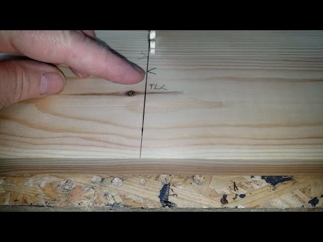 Measure and know the blade width. Think before you cut