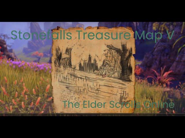 Stonefalls Treasure Map V The Elder Scrolls Online