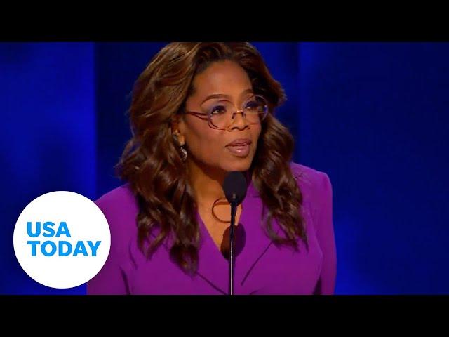 Full speech: Oprah Winfrey speaks at 2024 DNC | USA TODAY