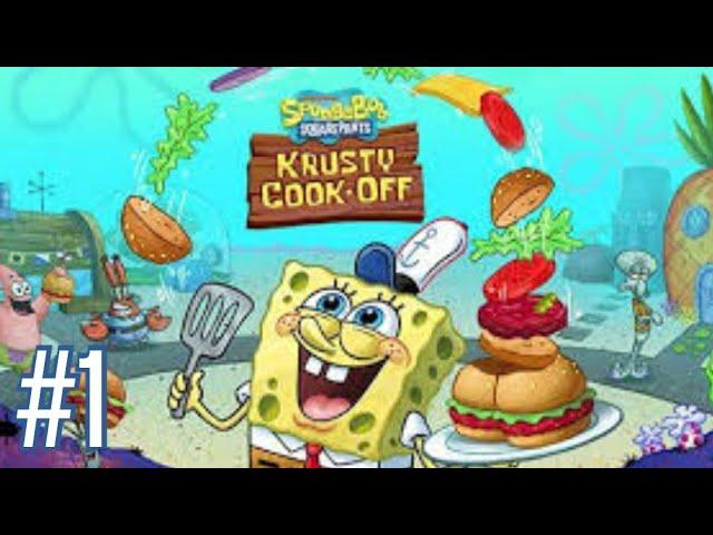 Spongebob Squarepants Krusty Cook Off Walkthrough Android Gameplay Best Simulation Game 2020