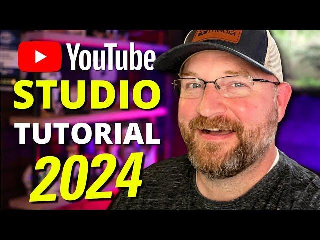 How to Use YouTube Studio 2024 | Complete Guide