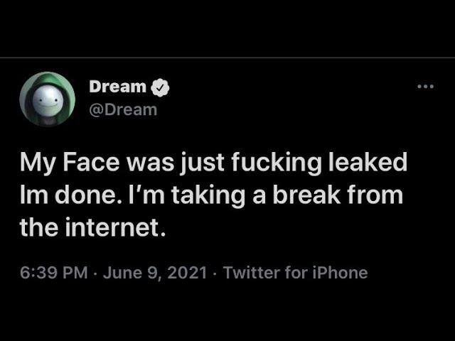 Dream’s REAL face was Leaked (He’s ANGRY)