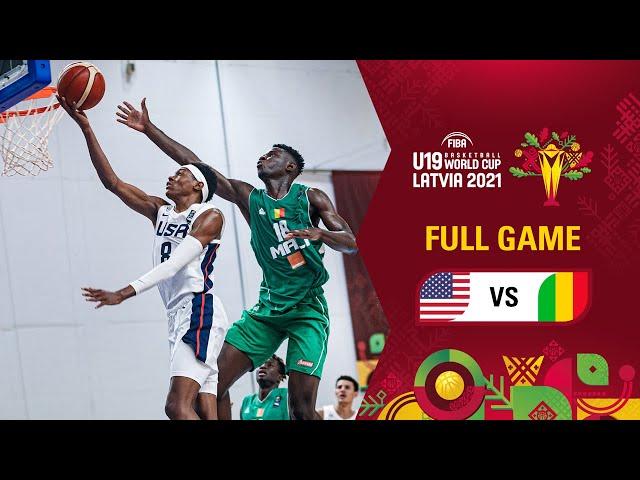 USA v Mali | Full Game - FIBA U19 Basketball World Cup 2021