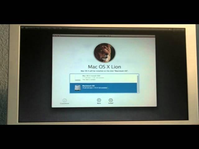 How to clean install OSX Lion from Usb or DVD