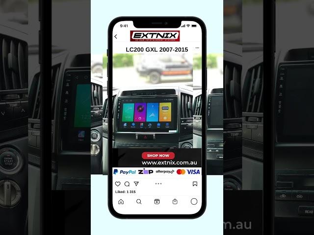  Australia’s best Landcruiser 200 Series Infotainment Systems www.extnix.com.au #landcruiser