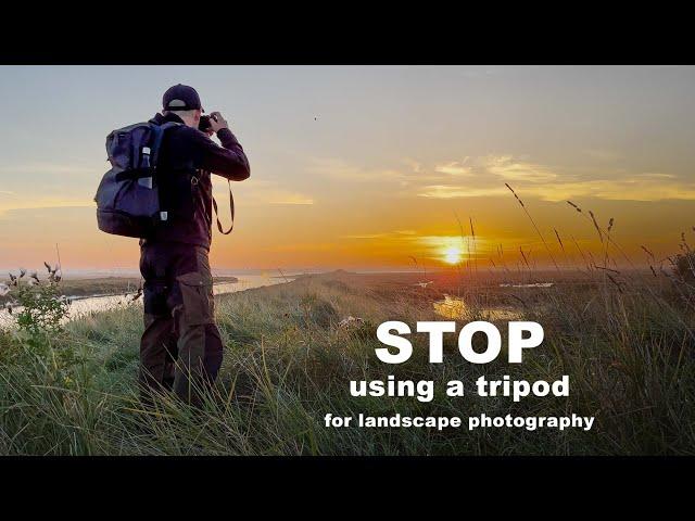 STOP using a tripod for Landscape Photography - This is why.
