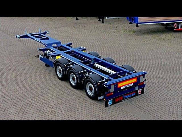 WEB TRAILER Multi-Containerchassis für 20ft und 40ft Container