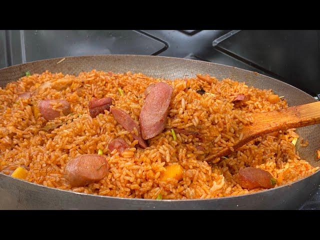 HOW TO COOK PERFECT JOLLOF RICE RECIPE | EASY GHANA JOLLOF RECIPE