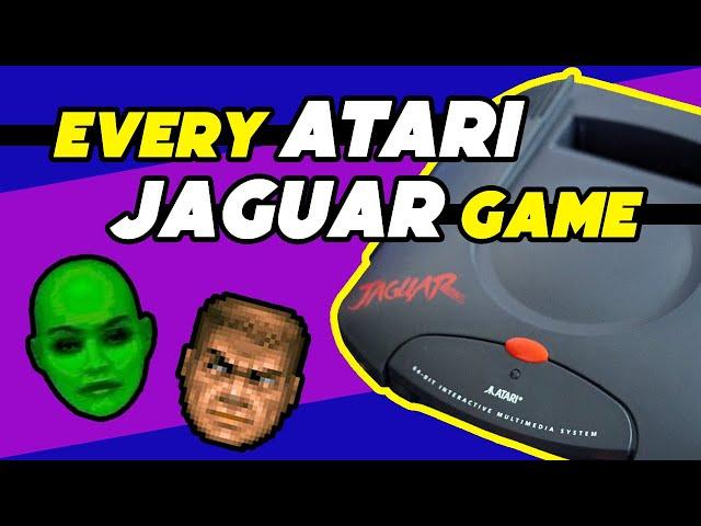 Atari Jaguar (1993) Library | Trying all 50 Games (ft. @SecondOpinionGames1)