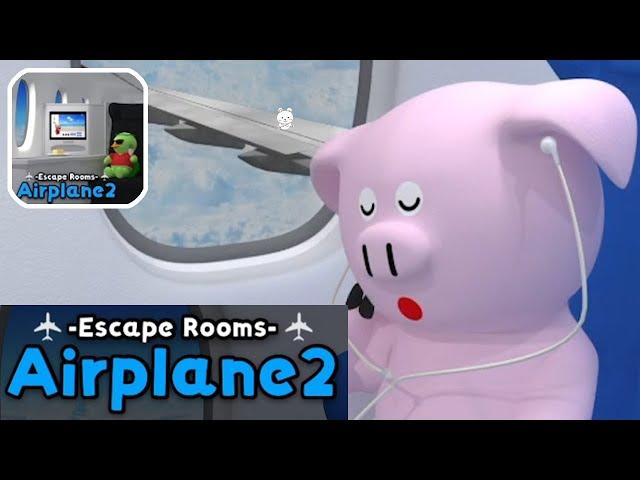 Escape Rooms Airplane 2 Walkthrough (NAKAYUBI)