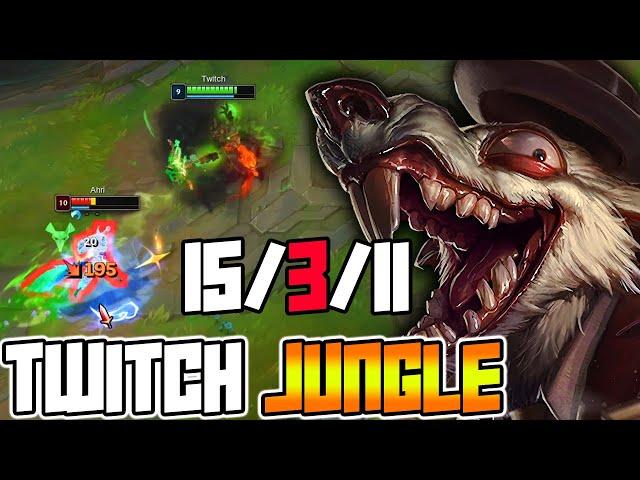 BEST JUNGLER IS ADC (TWITCH JUNGLE IS OP)