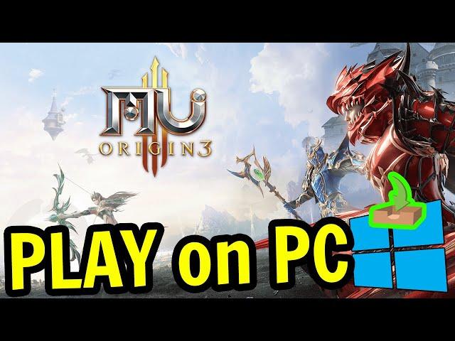  How to PLAY [ MU ORIGIN 3 ] on PC ▶ DOWNLOAD and INSTALL Usitility2