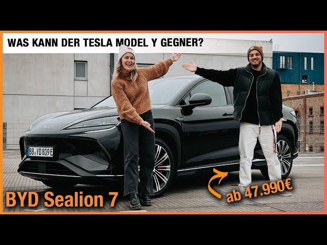 BYD Sealion 7 im Test (2025) Was kann der Tesla Model Y Gegner ab 47.990€? Fahrbericht | Review