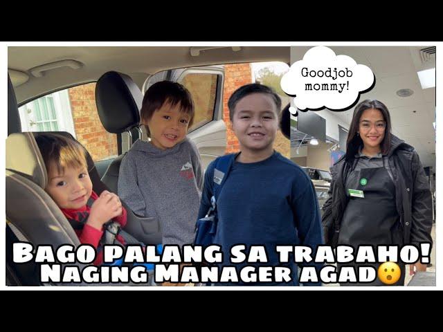 BUHAY AMERIKA: BAGO PA SA TRABAHO NAGING MANAGER AGAD?! |Filipina life in America 