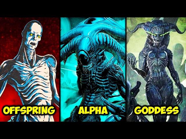 All 31 Xenomorphs in The Entire Alien Story Explained! (Offspring, Queen, Goddess...)