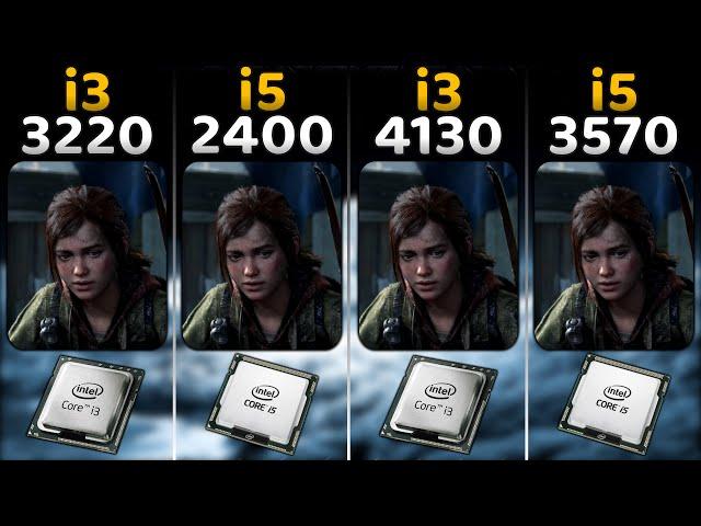 intel Core I3 3220 vs i5 2400 vs i3 4130 vs i5 3570 | 10 Games Tested in 2023