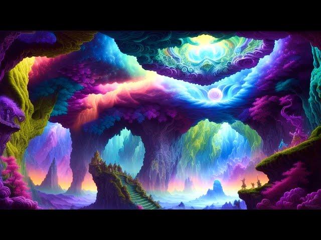 4k Psychedelic Animated Graphics - 3 hours!