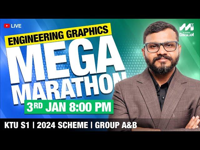 S1 KTU| GRAPHICS | PART1 | Group A & B | MEGA MARATHON LIVE | 2024 Scheme