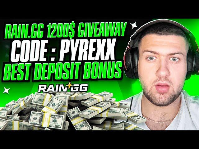 ⭐RAIN.GG 2.500$ PROFIT!!!| Rain.GG Promo Code 2024 | RainGG Giveaway 1200$⭐