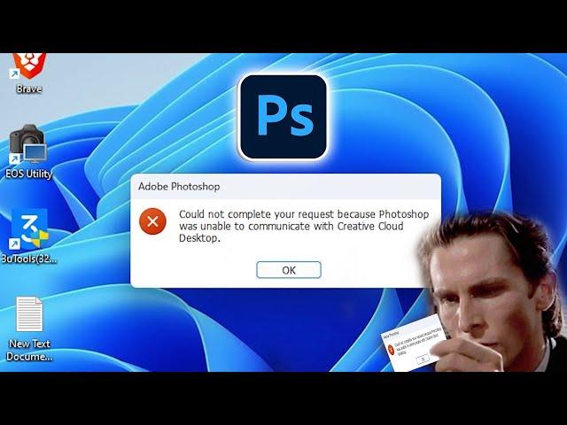 Fix | Photoshop Error Could Not Complete Your Request Because Photoshop Was Unable to Communicate