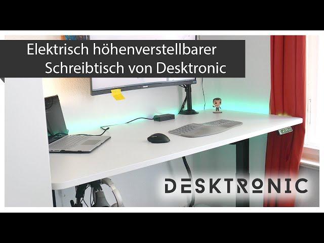 Elektrisch höhenverstellbarer Schreibtisch - Top Tisch zum Top Preis!