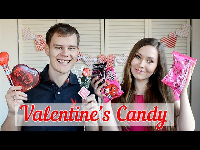 Американские сладости на День Св. Валентина! // TRYING VALENTINE'S DAY CANDY